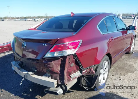 2013 Acura Tl 3.5 из США, поврежденный, VIN 19UUA8F59DA009975